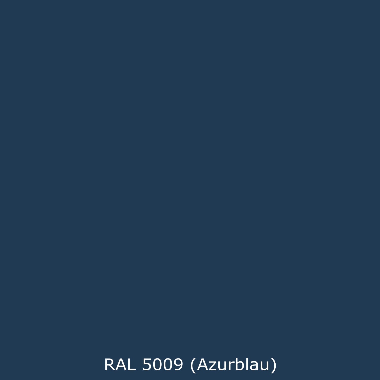 Spritzschutz Küche Einfarbig RAL 5009 Azurblau