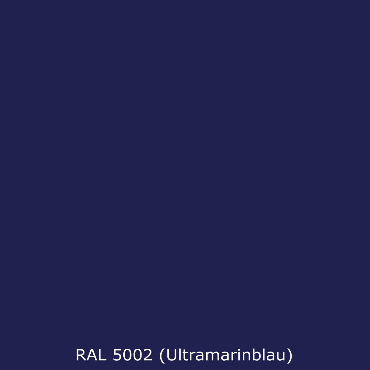 Spritzschutz Küche Einfarbig RAL 5002 Ultramarinblau