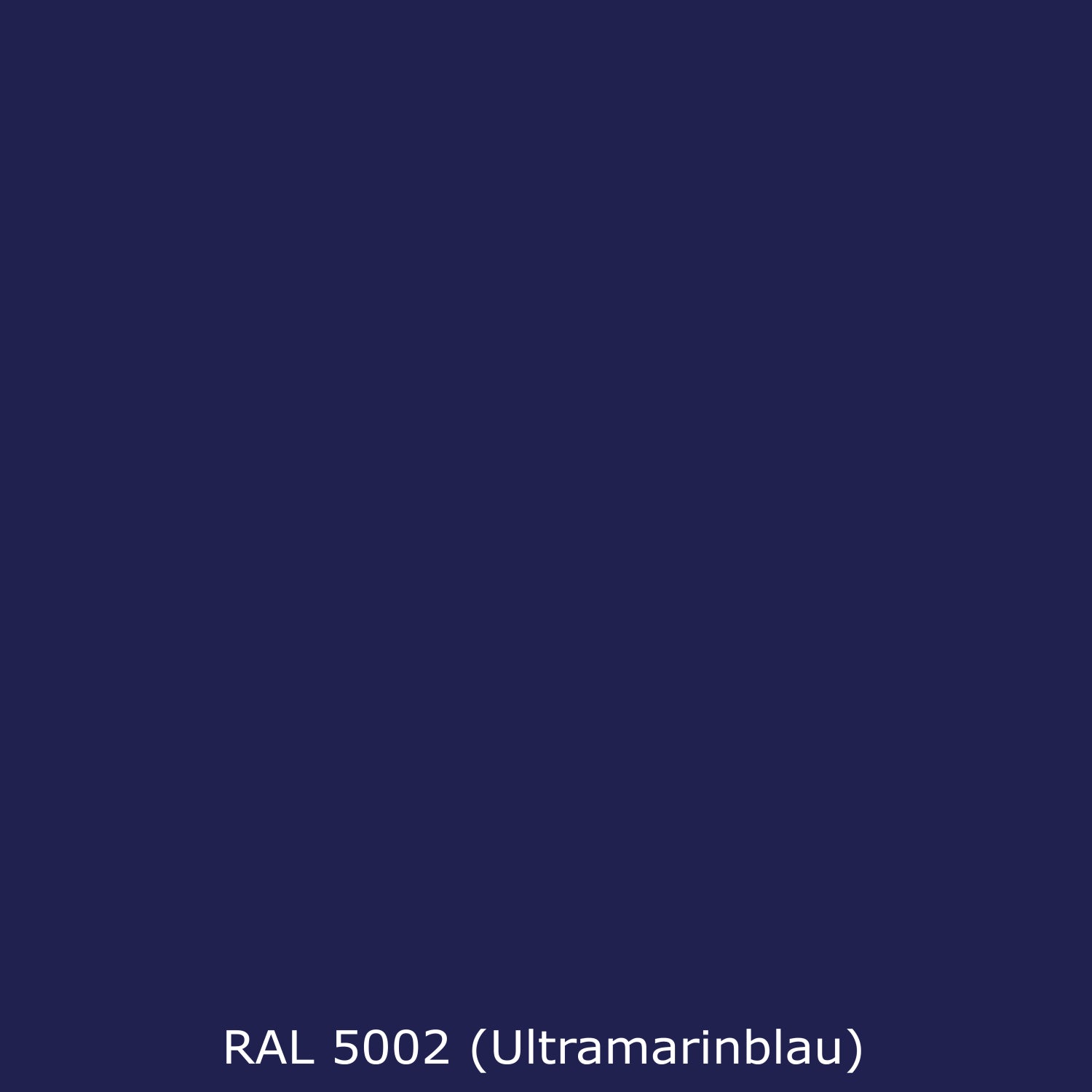 Spritzschutz Küche Einfarbig RAL 5002 Ultramarinblau