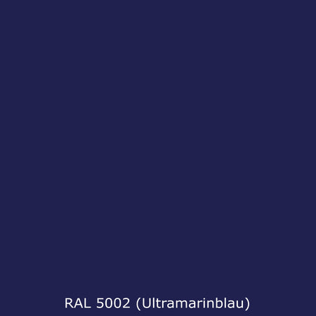 Spritzschutz Küche Einfarbig RAL 5002 Ultramarinblau