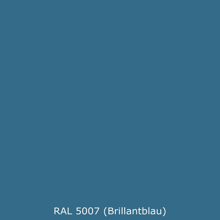 Spritzschutz Küche Einfarbig RAL 5007 Brillantblau
