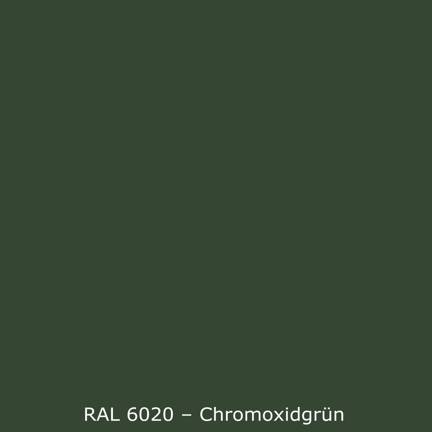 Spritzschutz Küche Einfarbig RAL 6020 Chromoxidgrün