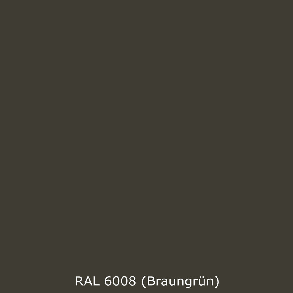 Spritzschutz Küche Einfarbig RAL 6008 Braungrün