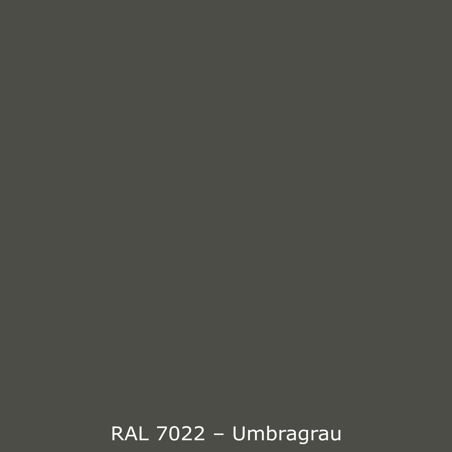 Spritzschutz Küche Einfarbig RAL 7022 Umbragrau