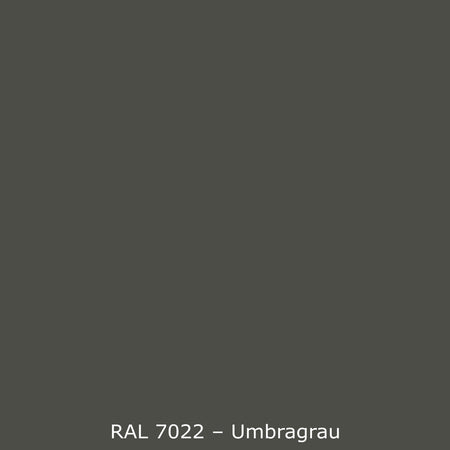 Spritzschutz Küche Einfarbig RAL 7022 Umbragrau