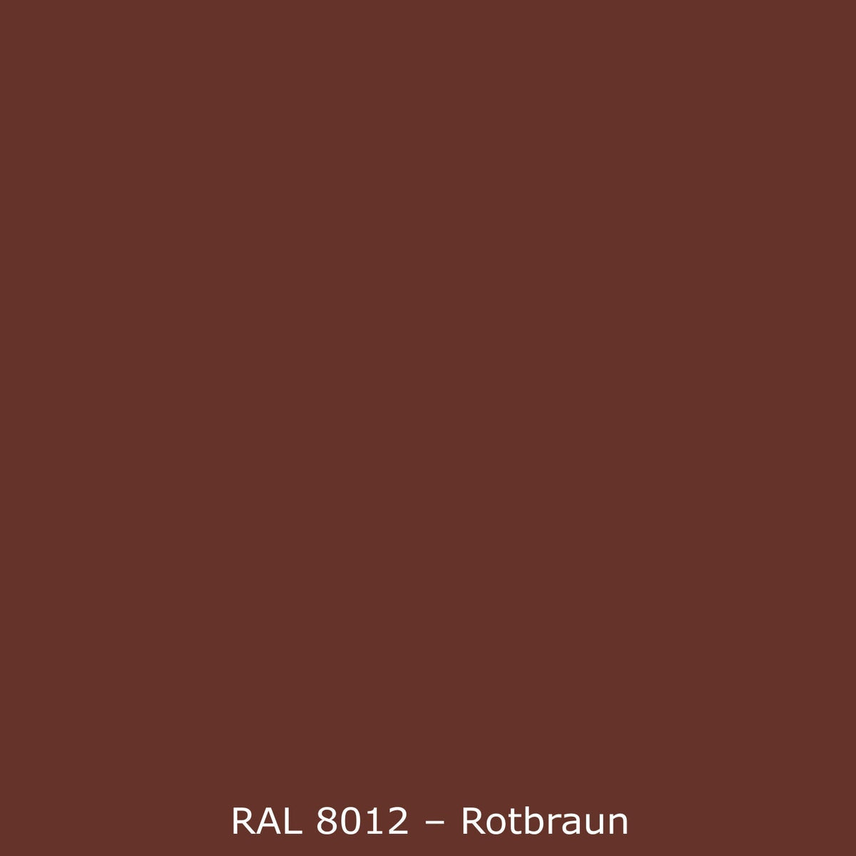 Spritzschutz Küche Einfarbig RAL 8012 Rotbraun