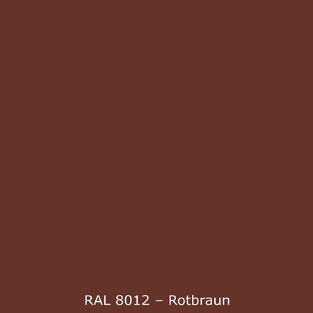 Spritzschutz Küche Einfarbig RAL 8012 Rotbraun