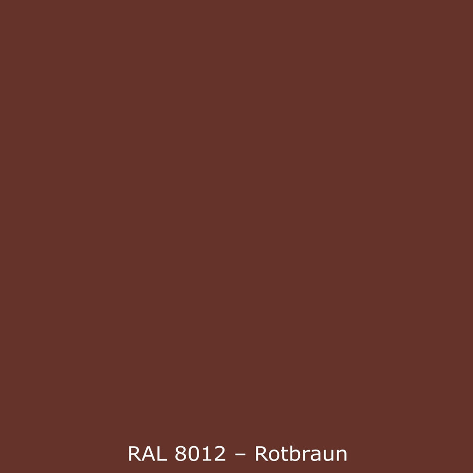 Spritzschutz Küche Einfarbig RAL 8012 Rotbraun