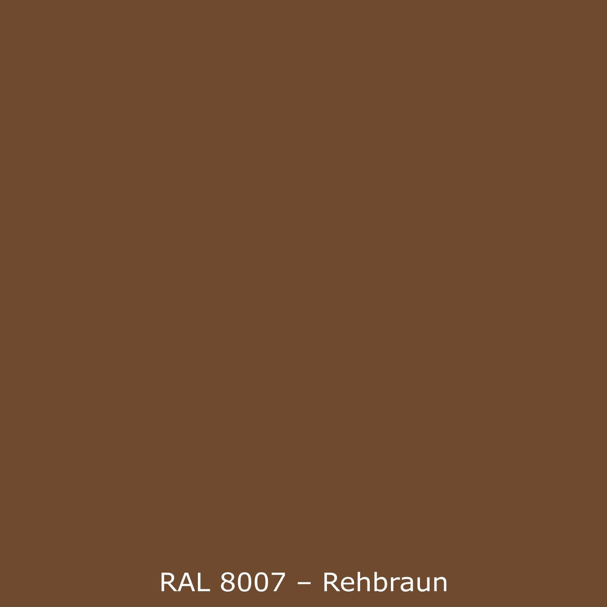 Spritzschutz Küche Einfarbig RAL 8007 Rehbraun