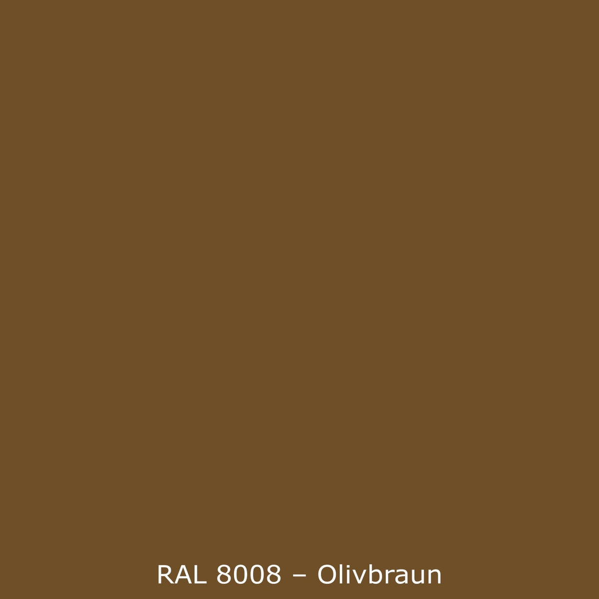 Spritzschutz Küche Einfarbig RAL 8008 Olivbraun