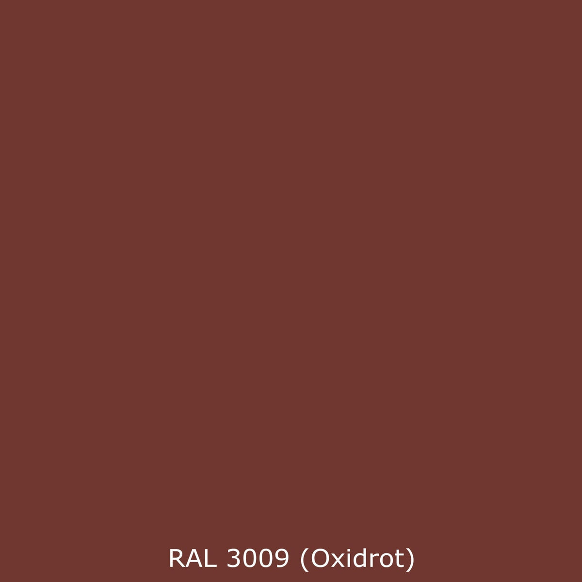 Spritzschutz Küche Einfarbig RAL 3009 Oxidrot
