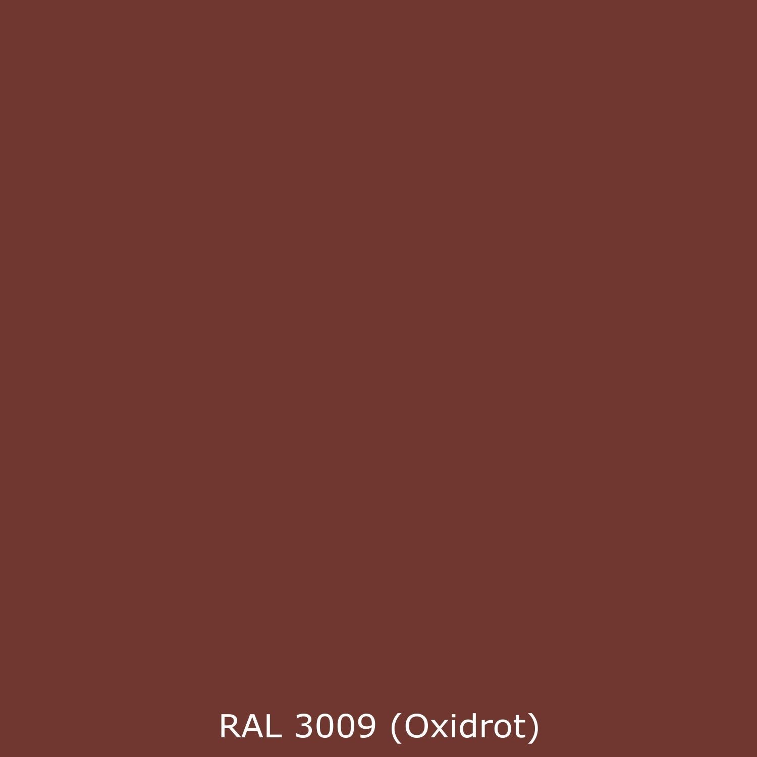 Spritzschutz Küche Einfarbig RAL 3009 Oxidrot