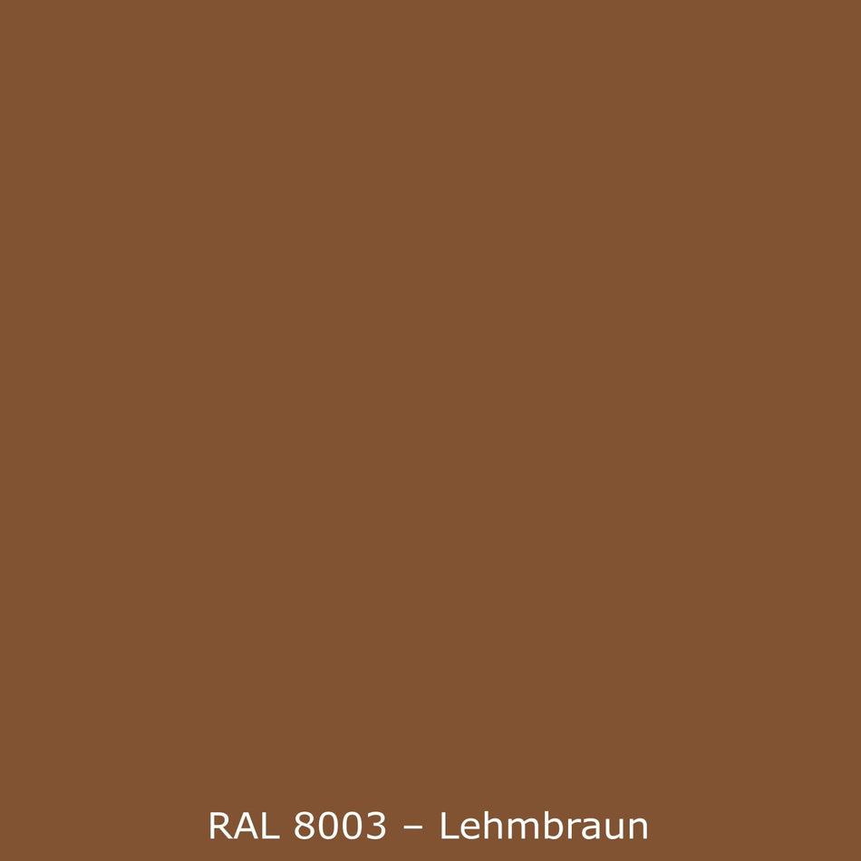 Spritzschutz Küche Einfarbig RAL 8003 Lehmbraun