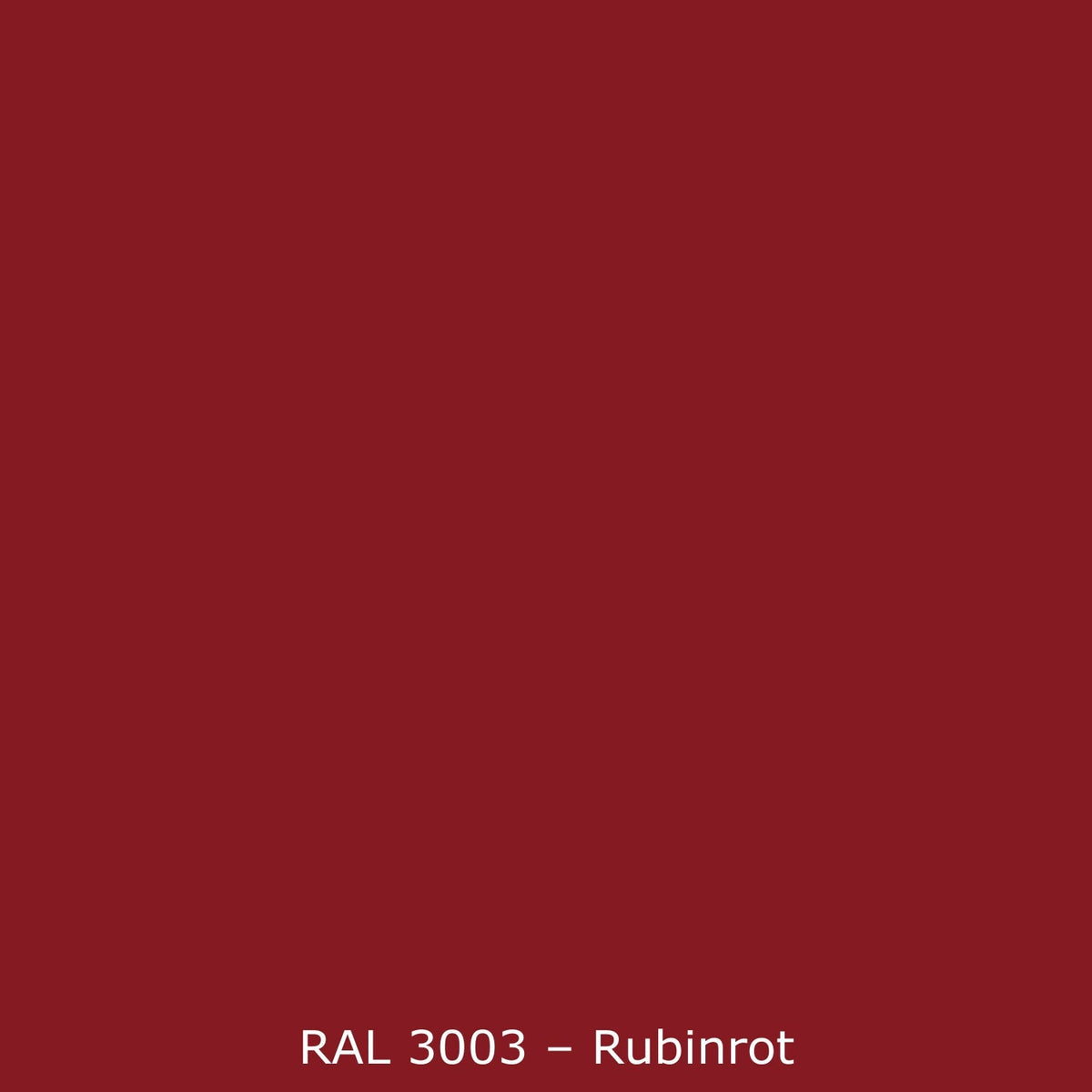 Spritzschutz Küche Einfarbig RAL 3003 Rubinrot