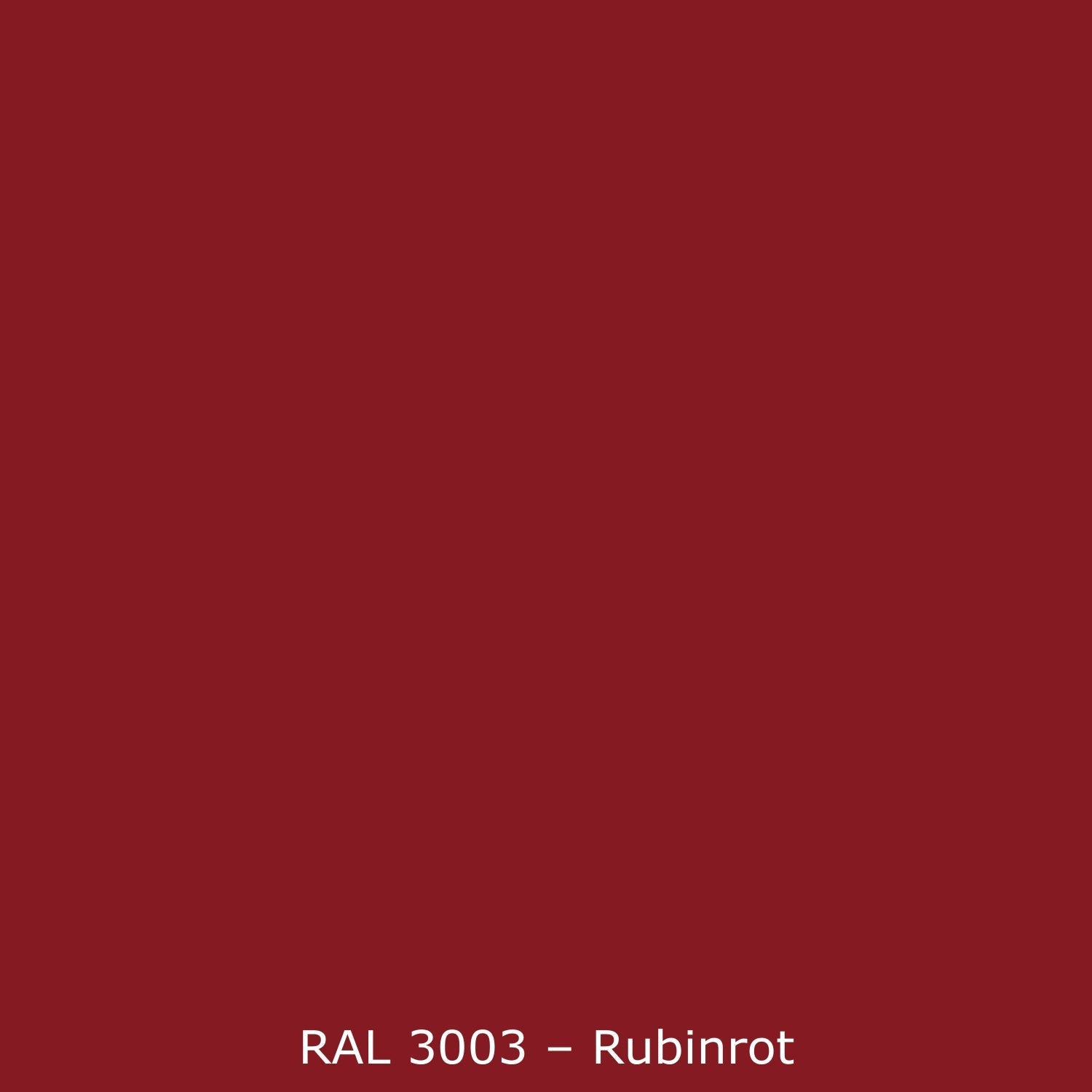 Spritzschutz Küche Einfarbig RAL 3003 Rubinrot