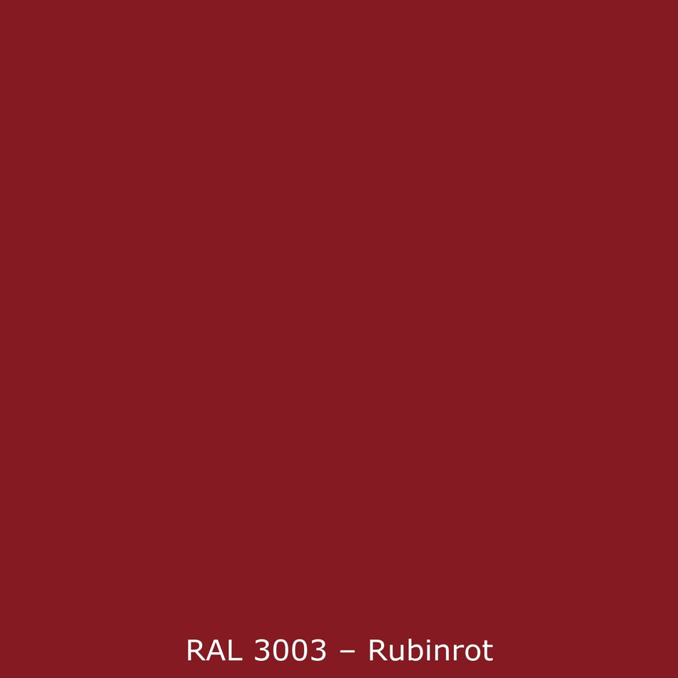 Spritzschutz Küche Einfarbig RAL 3003 Rubinrot