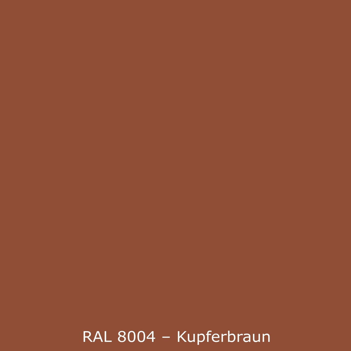 Spritzschutz Küche Einfarbig RAL 8004 Kupferbraun