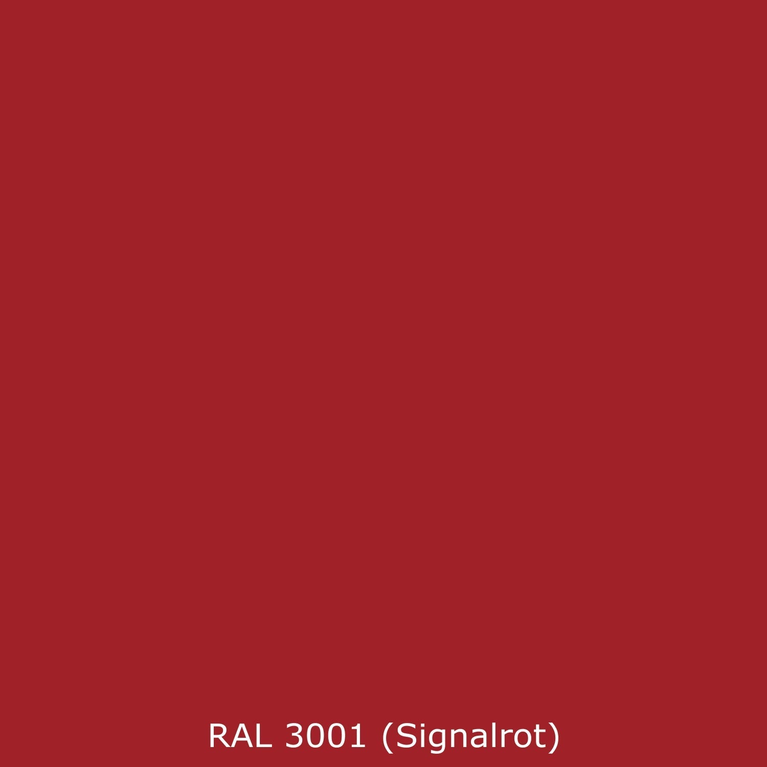 Spritzschutz Küche Einfarbig RAL 3001 Signalrot