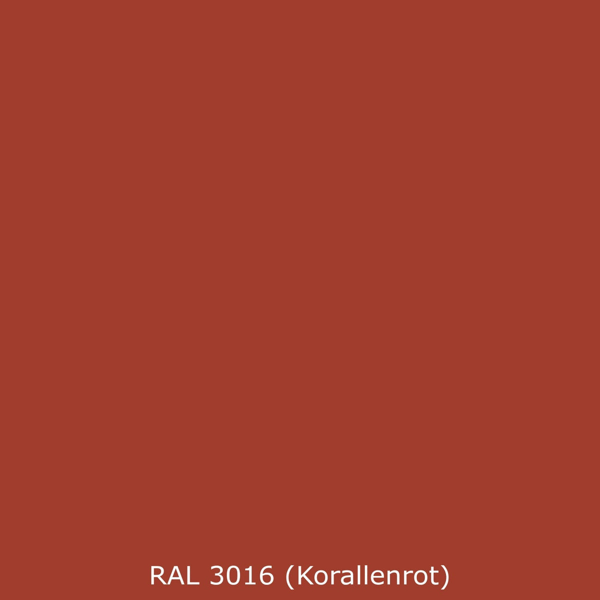 Spritzschutz Küche Einfarbig RAL 3016 Korallenrot