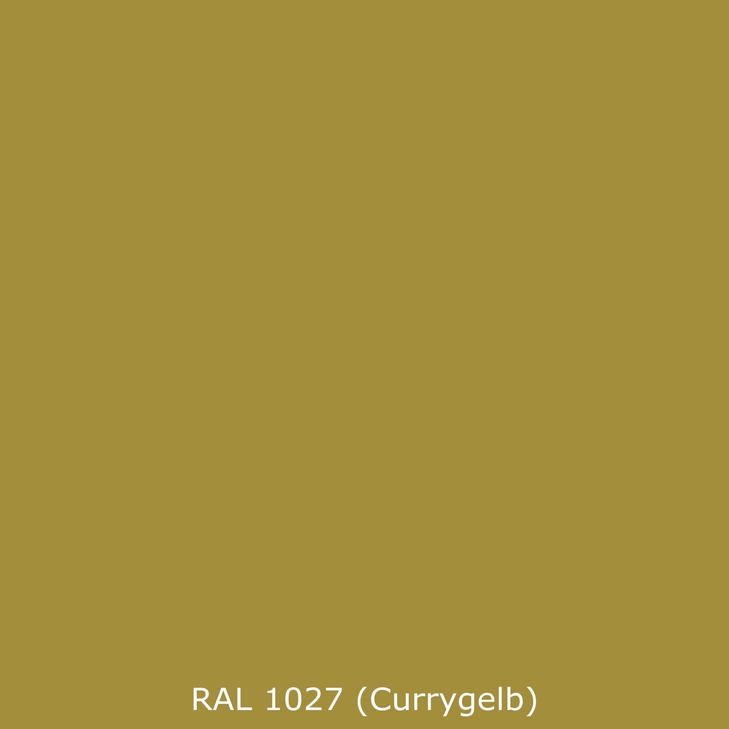 Spritzschutz Küche Einfarbig RAL 1027 Currygelb