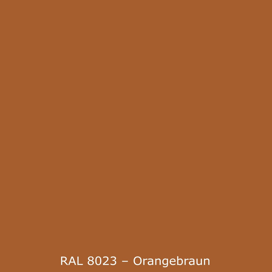 Spritzschutz Küche Einfarbig RAL 8023 Orangbraun