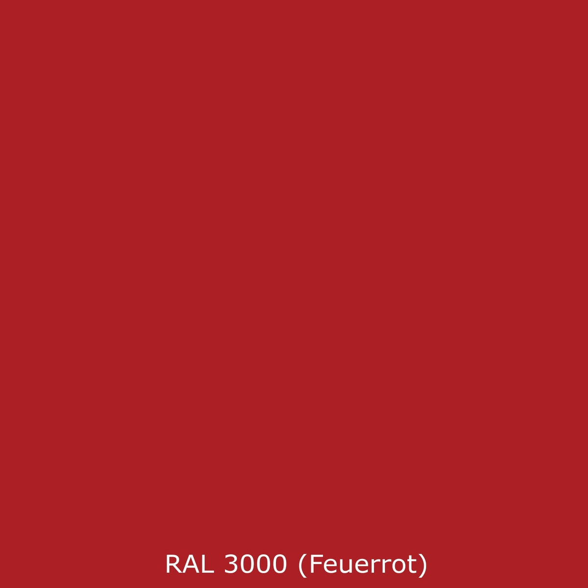 Spritzschutz Küche Einfarbig RAL 3000 Feuerrot