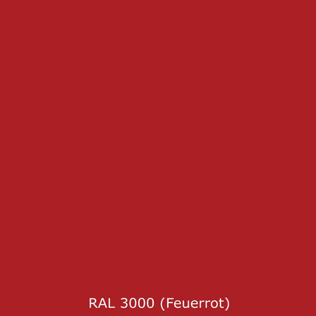 Spritzschutz Küche Einfarbig RAL 3000 Feuerrot