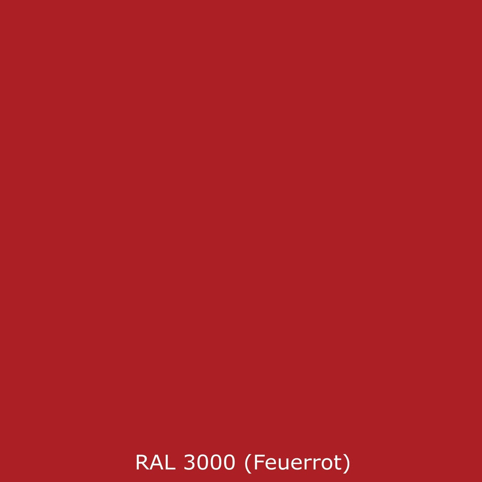 Spritzschutz Küche Einfarbig RAL 3000 Feuerrot
