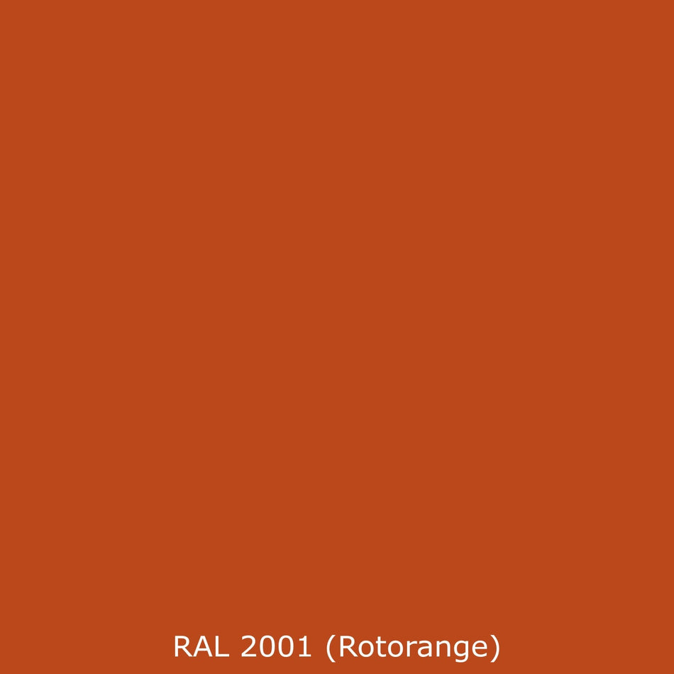 Spritzschutz Küche Einfarbig RAL 2001 Rotorange