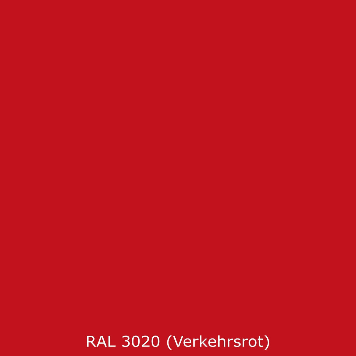 Spritzschutz Küche Einfarbig RAL 3020 Verkehrsrot
