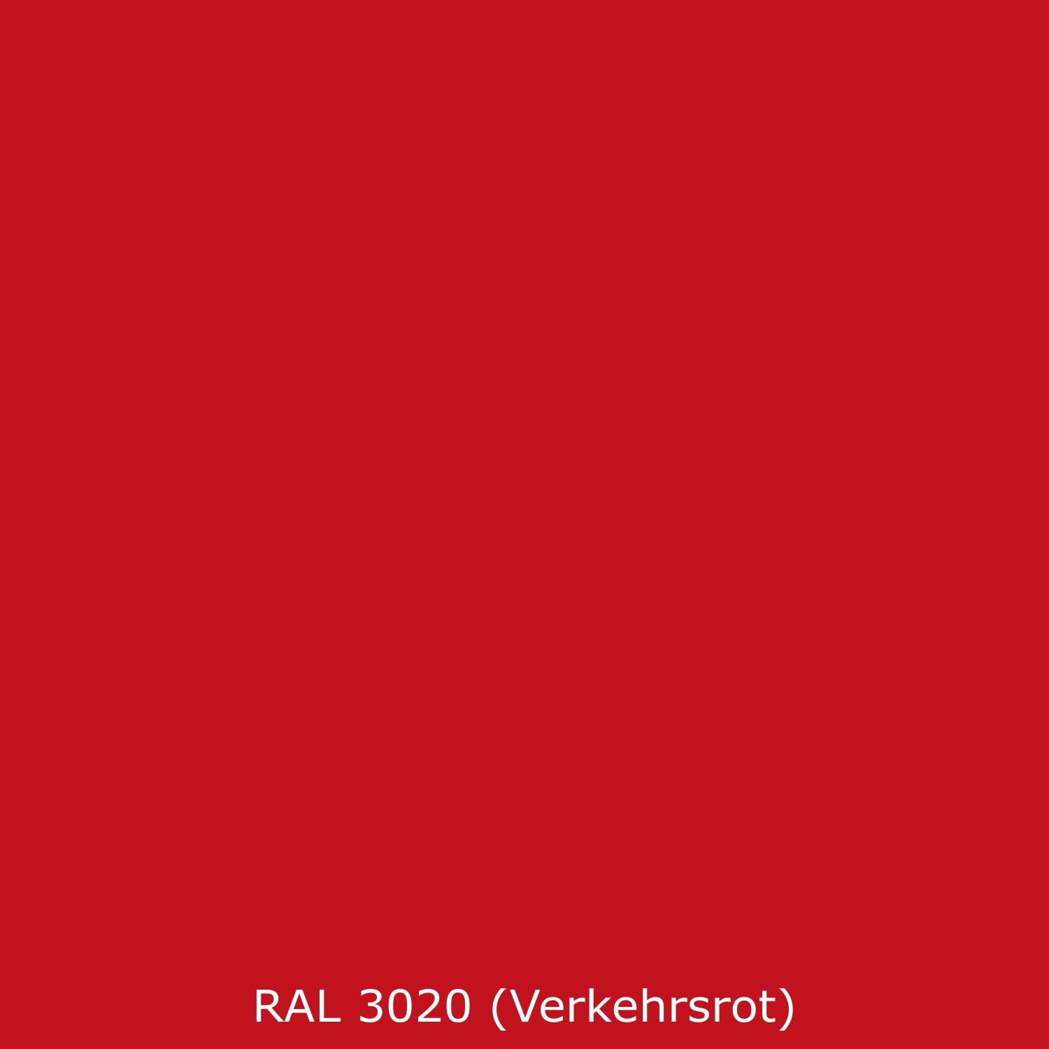 Spritzschutz Küche Einfarbig RAL 3020 Verkehrsrot