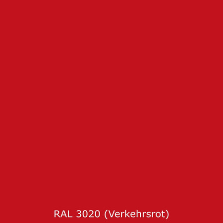Spritzschutz Küche Einfarbig RAL 3020 Verkehrsrot