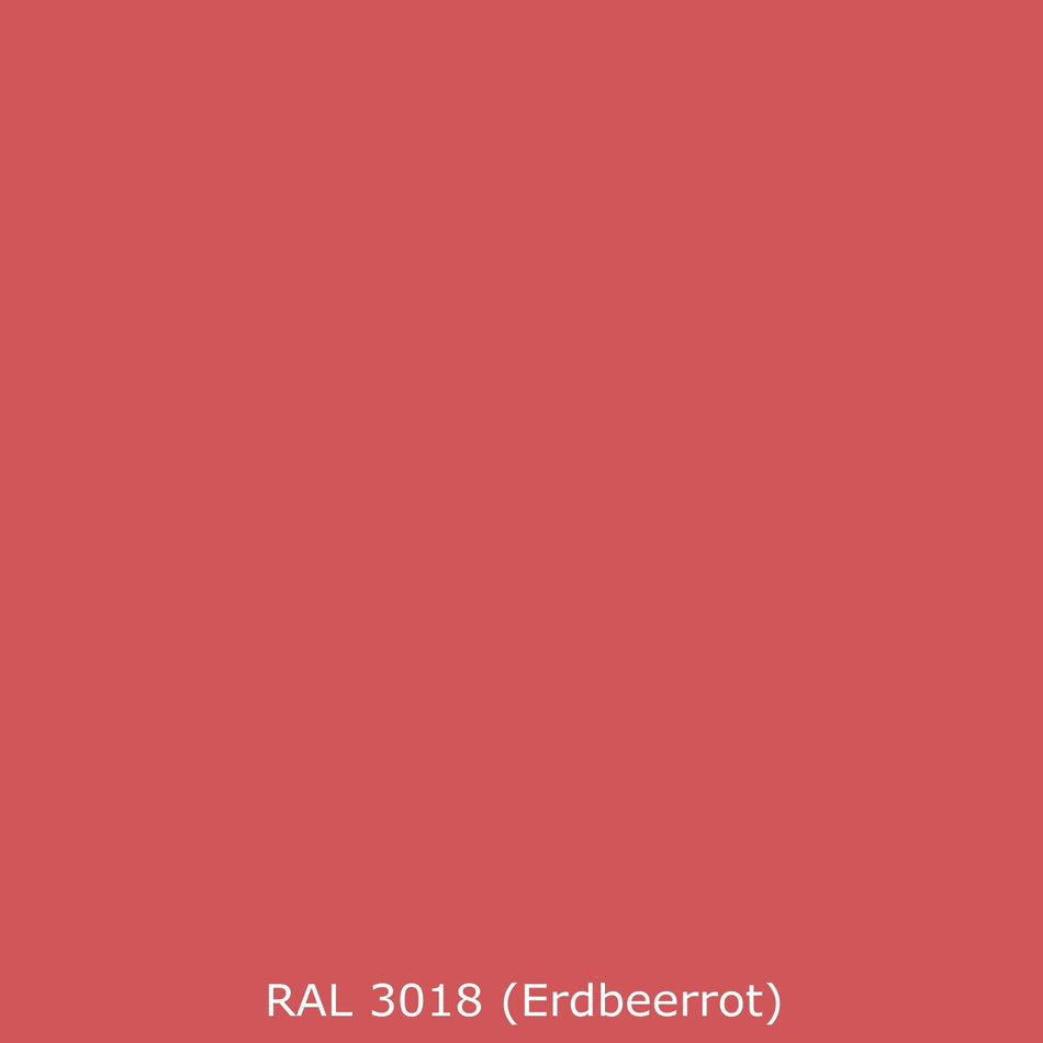 Spritzschutz Küche Einfarbig RAL 3018 Erdbeerrot