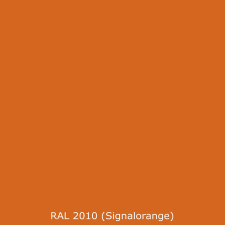 Spritzschutz Küche Einfarbig RAL 2010 Signalorange