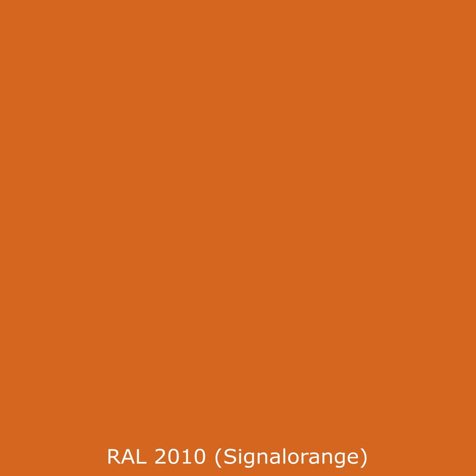 Spritzschutz Küche Einfarbig RAL 2010 Signalorange