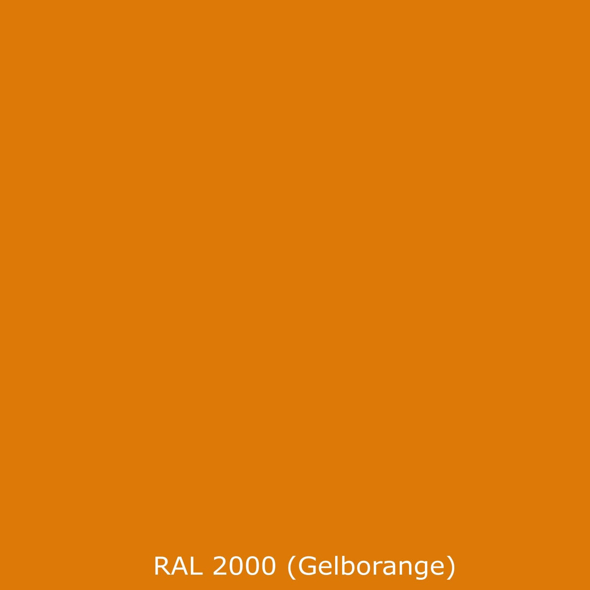 Spritzschutz Küche Einfarbig RAL 2000 Gelborange