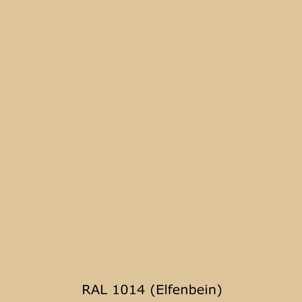 Spritzschutz Küche Einfarbig RAL 1014 Elfenbein