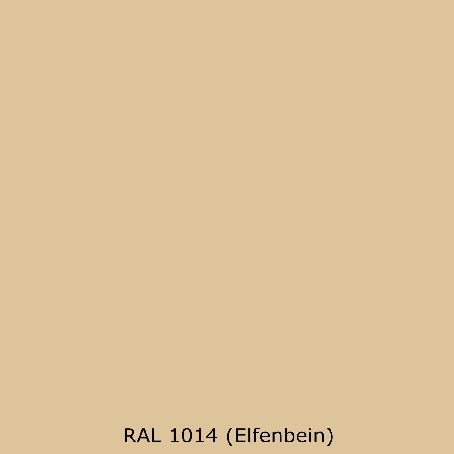 Spritzschutz Küche Einfarbig RAL 1014 Elfenbein