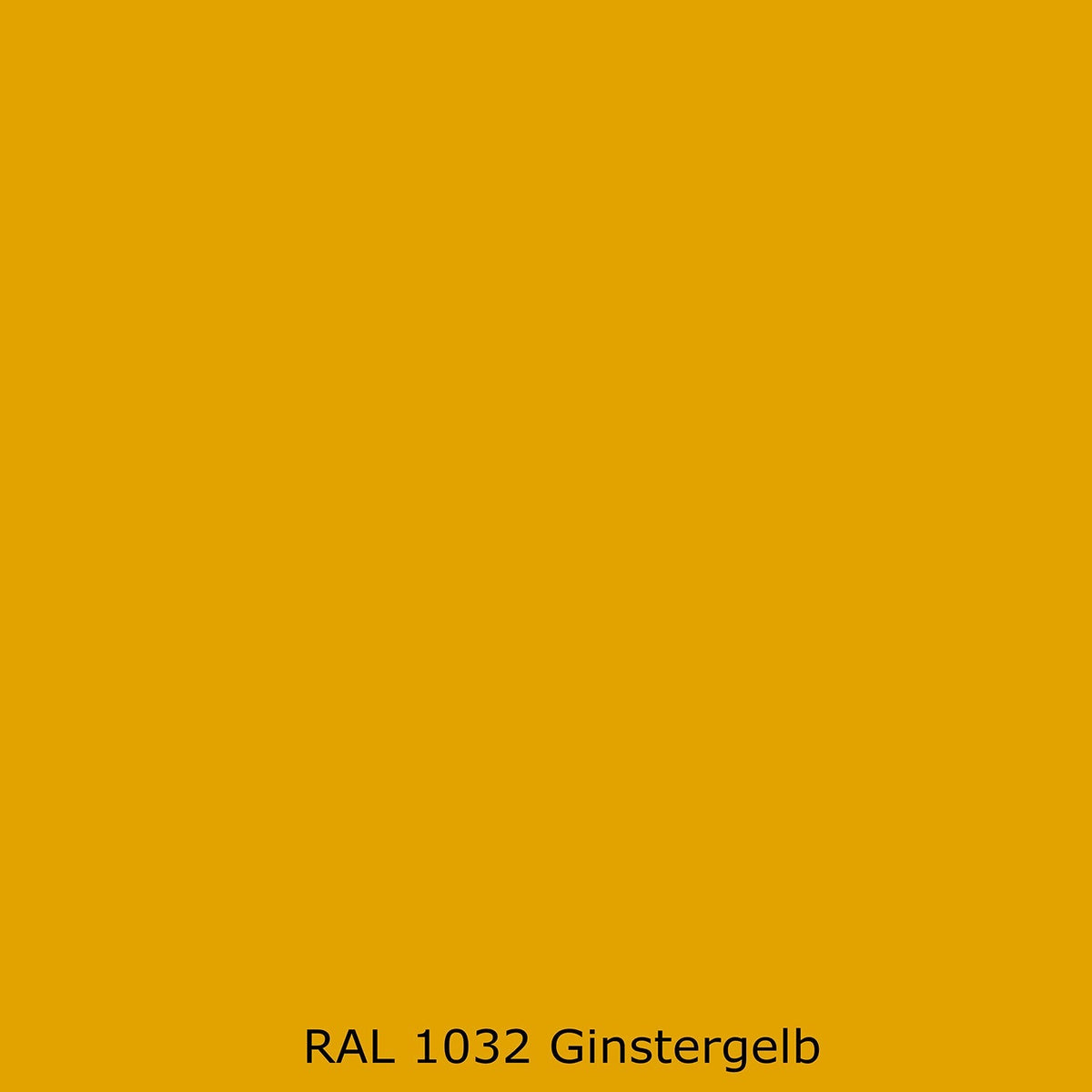 Spritzschutz Küche Einfarbig RAL 1032 Ginstergelb