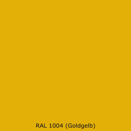 Spritzschutz Küche Einfarbig RAL 1004 Goldgelb