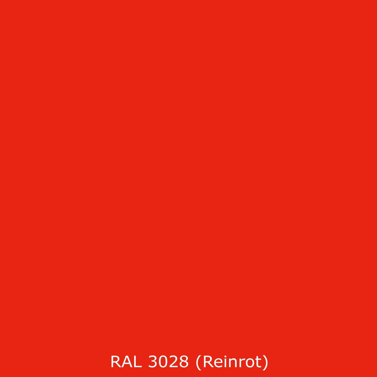 Spritzschutz Küche Einfarbig RAL 3028 Reinrot