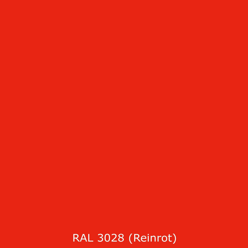 Spritzschutz Küche Einfarbig RAL 3028 Reinrot