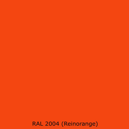 Spritzschutz Küche Einfarbig RAL 2004 Reinorange
