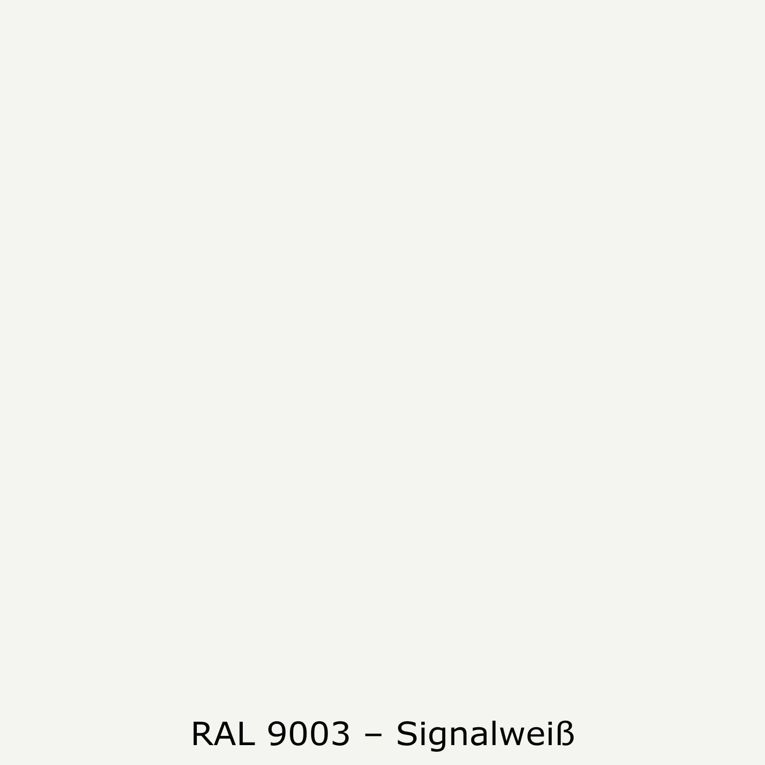 Spritzschutz Küche Einfarbig RAL 9003 Signalweiß