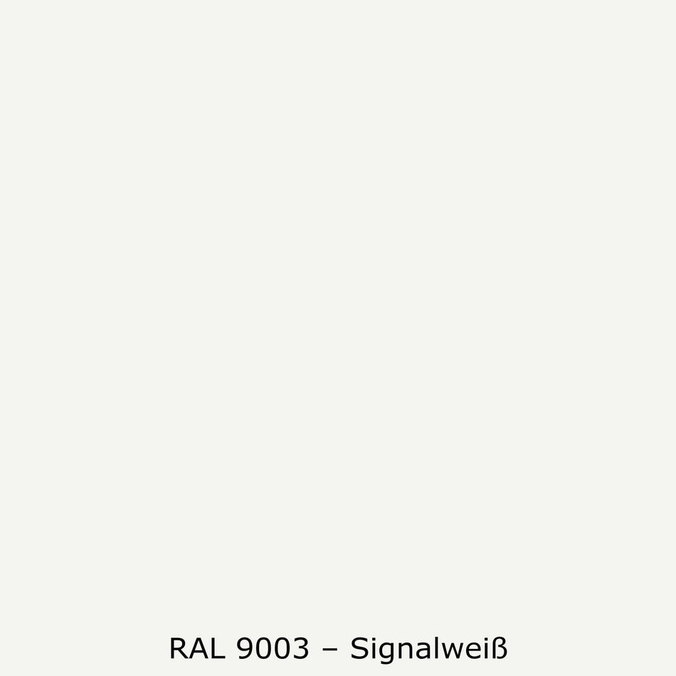 Spritzschutz Küche Einfarbig RAL 9003 Signalweiß