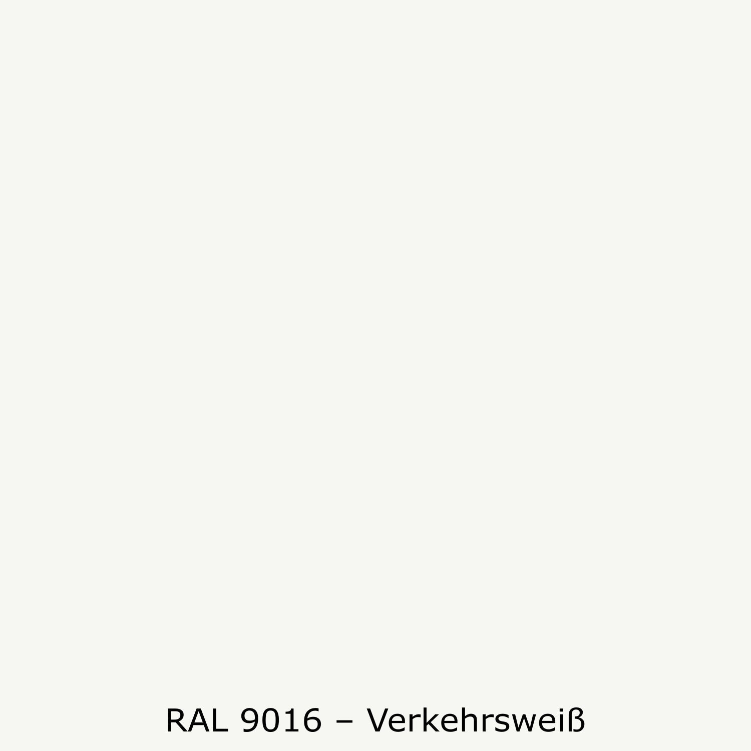 Spritzschutz Küche Einfarbig RAL 9016 Verkehrsweiß