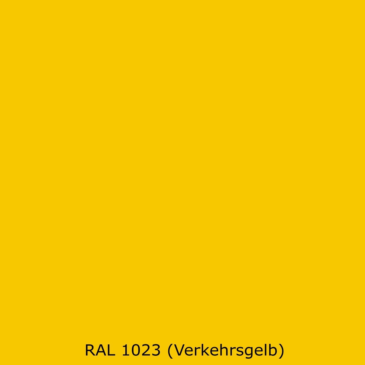 Spritzschutz Küche Einfarbig RAL 1023 Verkehrsgelb