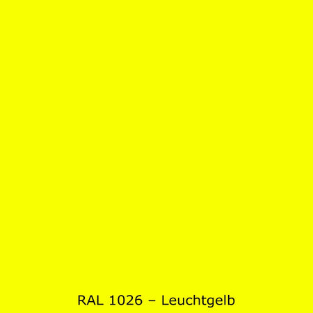 Spritzschutz Küche Einfarbig RAL 1026 Leuchtgelb