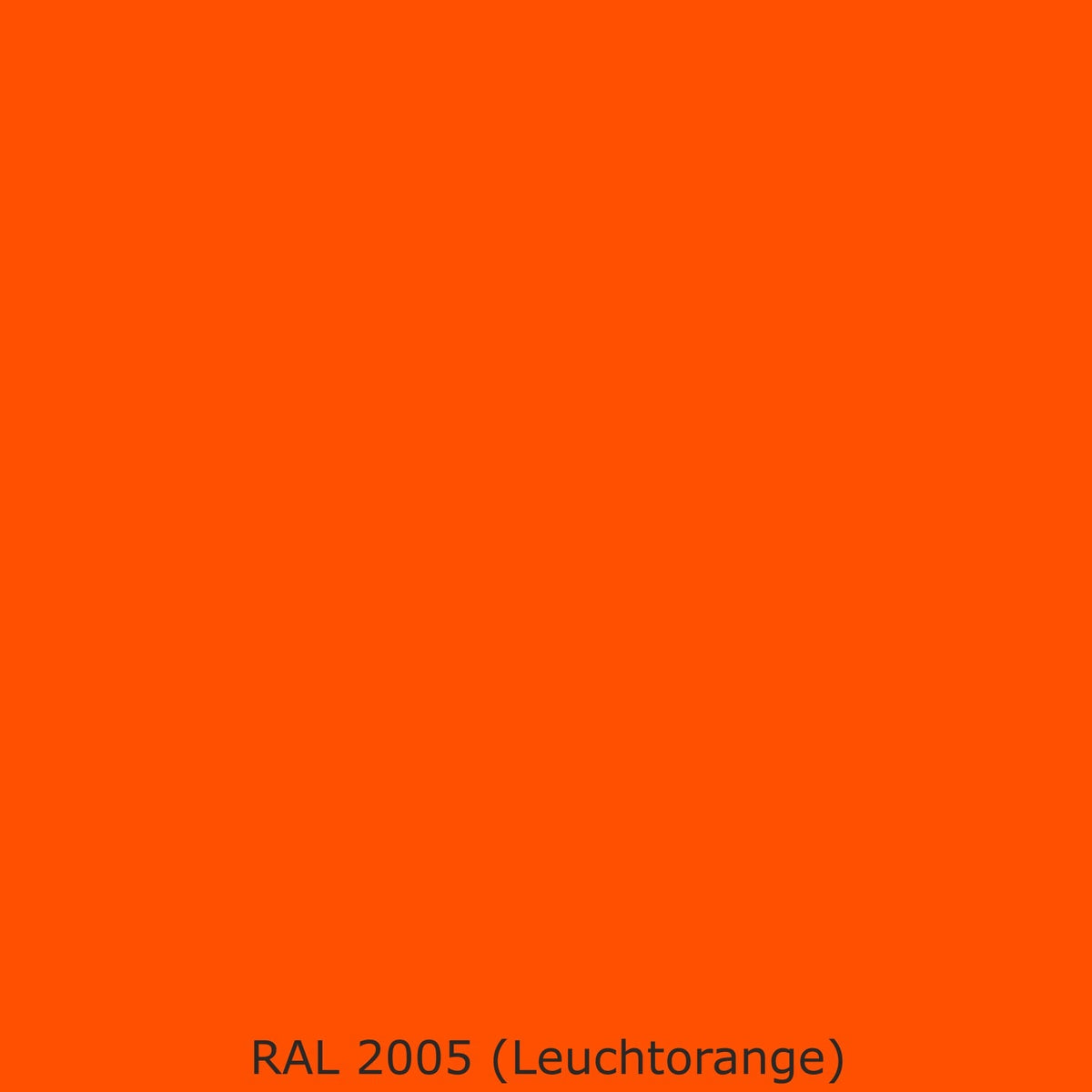 Spritzschutz Küche Einfarbig RAL 2005 Leuchtorange