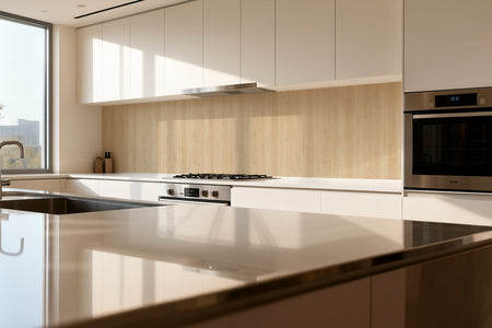 Spritzschutz Küche Holzoptik